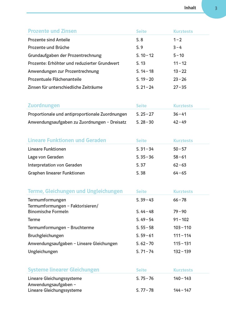Weitere Ansicht: Mathe üben bis es sitzt 7./8. Klasse