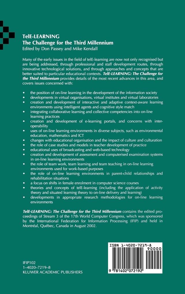 Weitere Ansicht: Tele-Learning