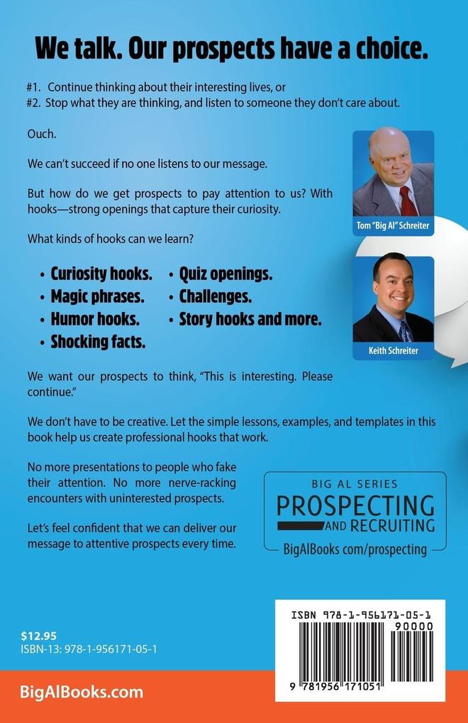 Weitere Ansicht: Hooks! The Invisible Sales Superpower | Keith Schreiter, Tom "Big Al" Schreiter