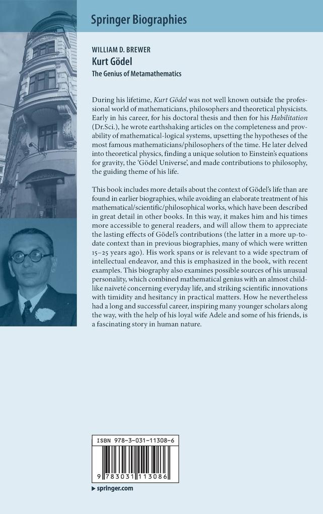 Weitere Ansicht: Kurt Gödel | William D. Brewer