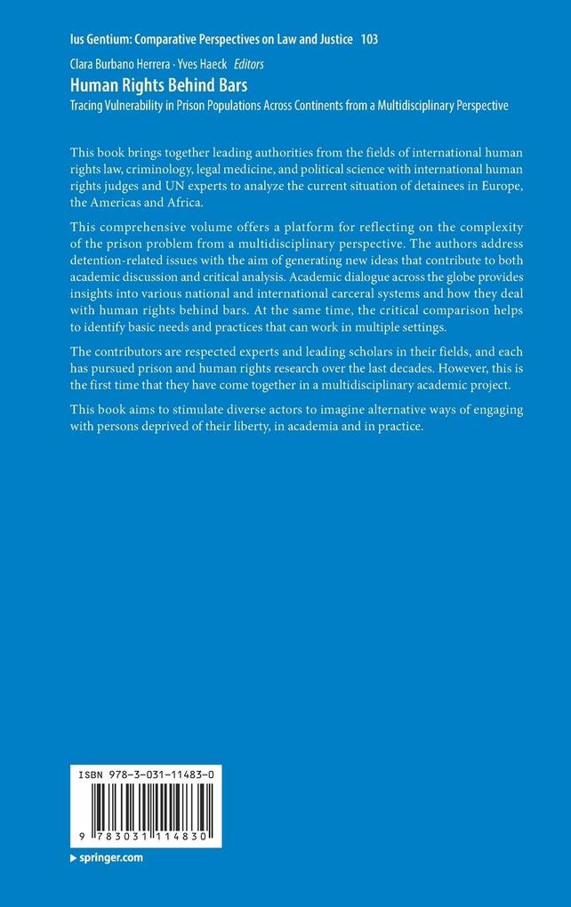 Weitere Ansicht: Human Rights Behind Bars