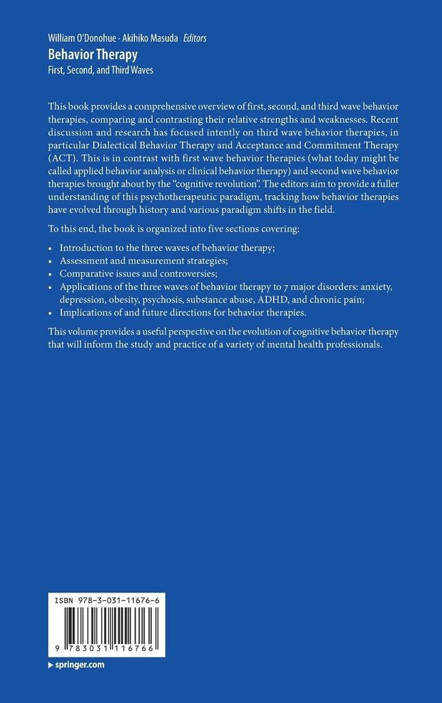 Weitere Ansicht: Behavior Therapy