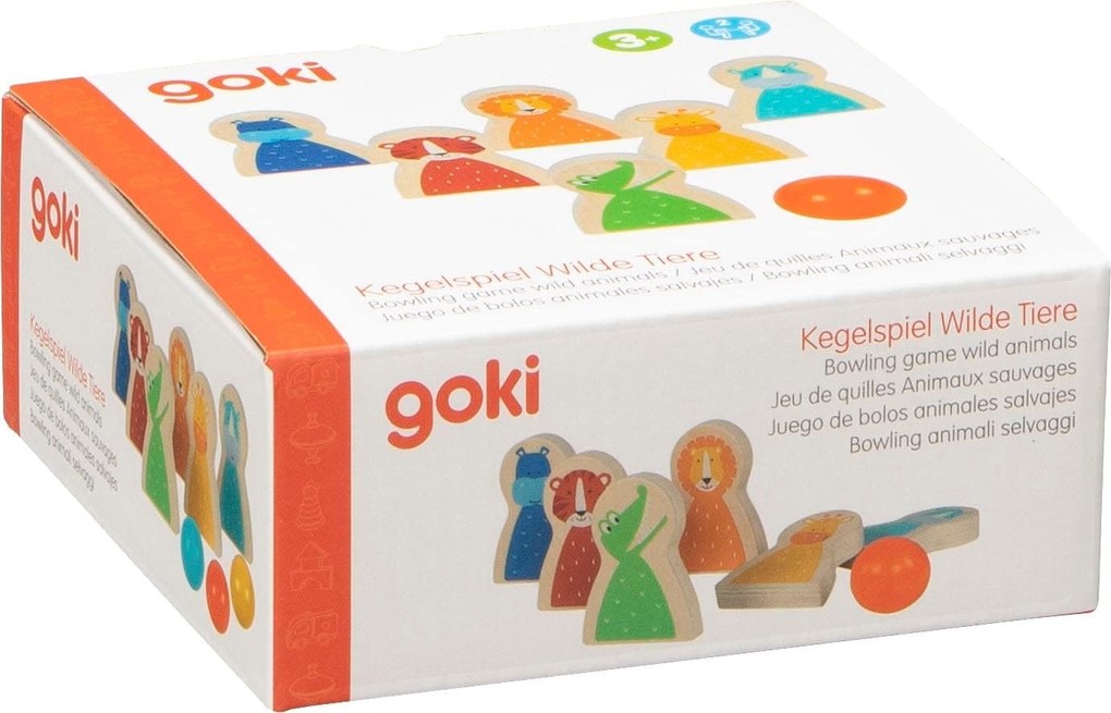 Weitere Ansicht: Kegelspiel Wilde Tiere