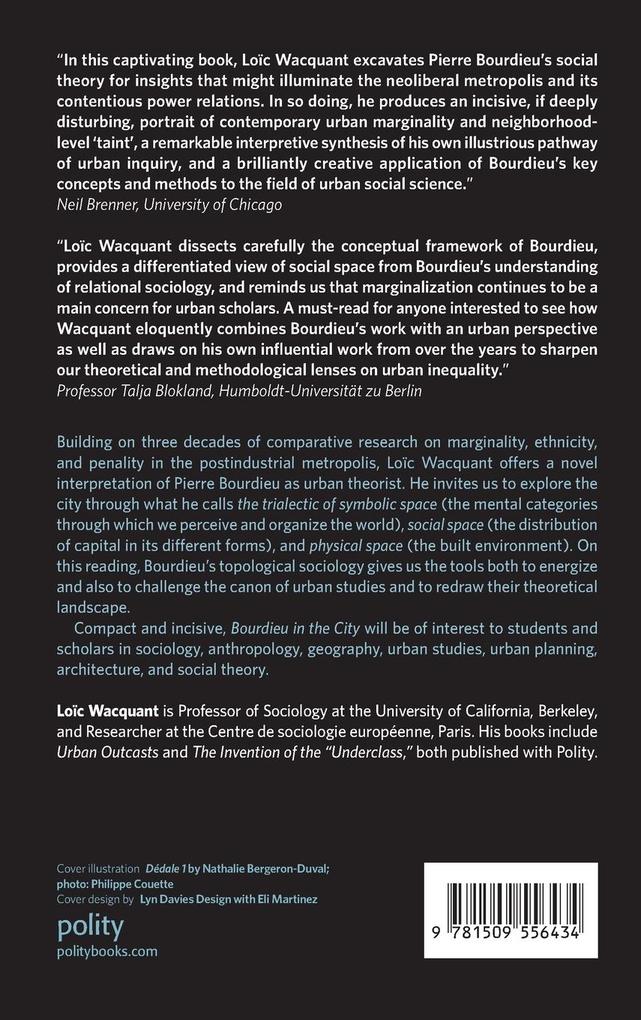 Weitere Ansicht: Bourdieu in the City | Loïc Wacquant