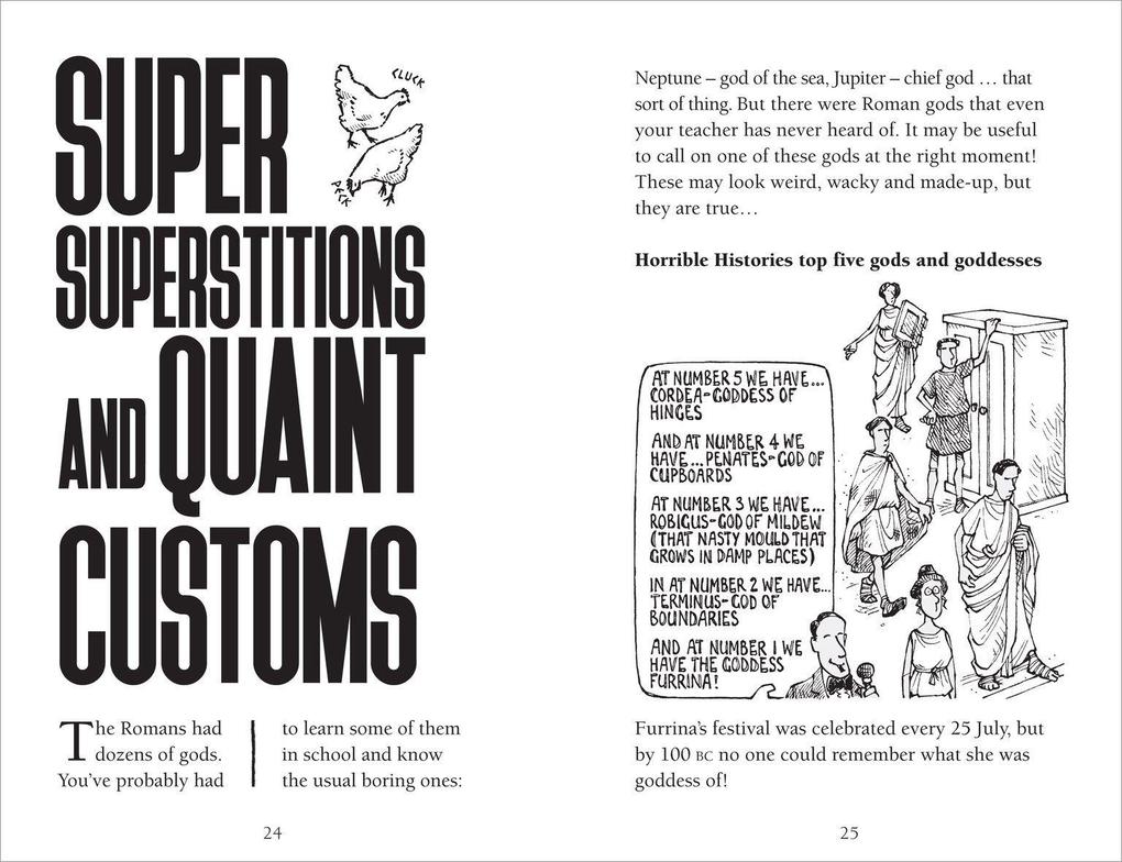 Weitere Ansicht: Ruthless Romans (newspaper edition) | Terry Deary