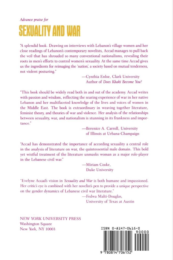 Weitere Ansicht: Sexuality and War