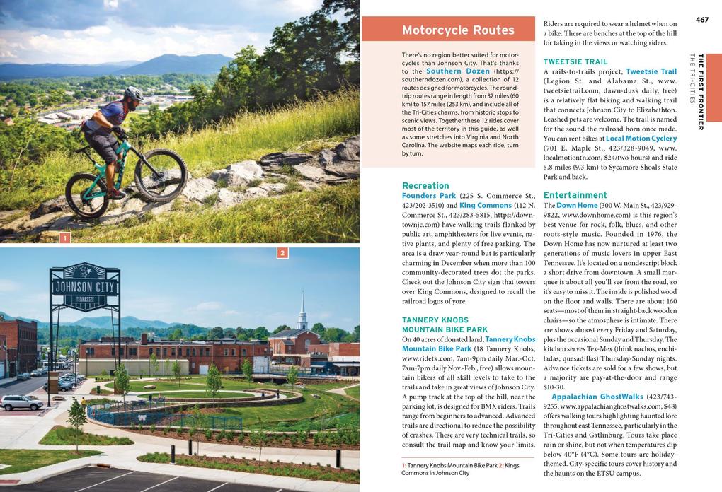 Weitere Ansicht: Moon Tennessee: With the Smoky Mountains: Outdoor Recreation, Live Music, Whiskey, Beer & BBQ | Margaret Littman