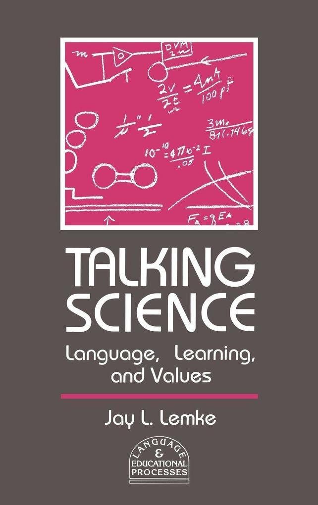 Produktbild: Talking Science | J. L. Lemke, Jay L. Lemke