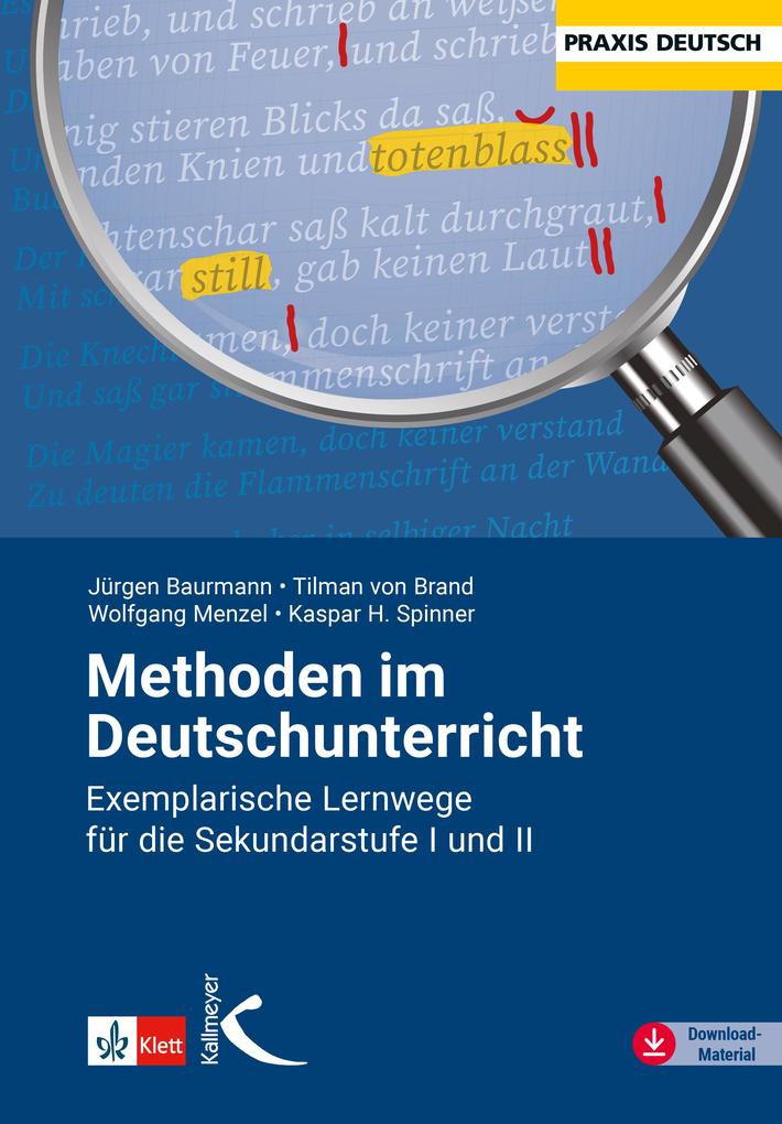 Produktbild: Methoden im Deutschunterricht | Jürgen Baurmann, Tilman von Brand, Wolfgang Menzel, Kaspar H. Spinner