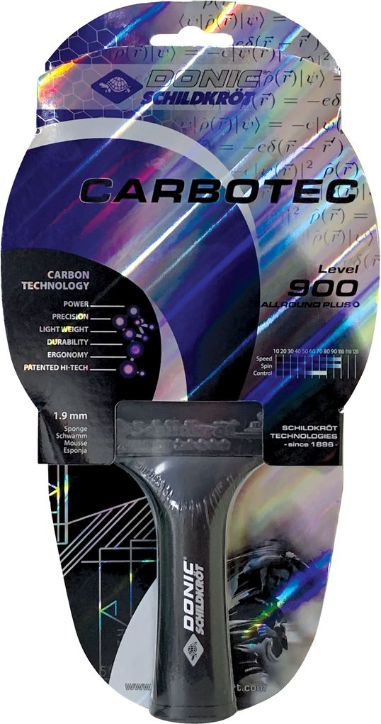 Produktbild: Donic-Schildkröt - Tischtennisschläger CarboTec 900, konkav