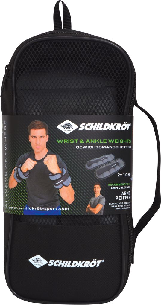 Produktbild: Schildkröt Fitness - Gewichtsmanschette Arm-Bein 1,0kg Set