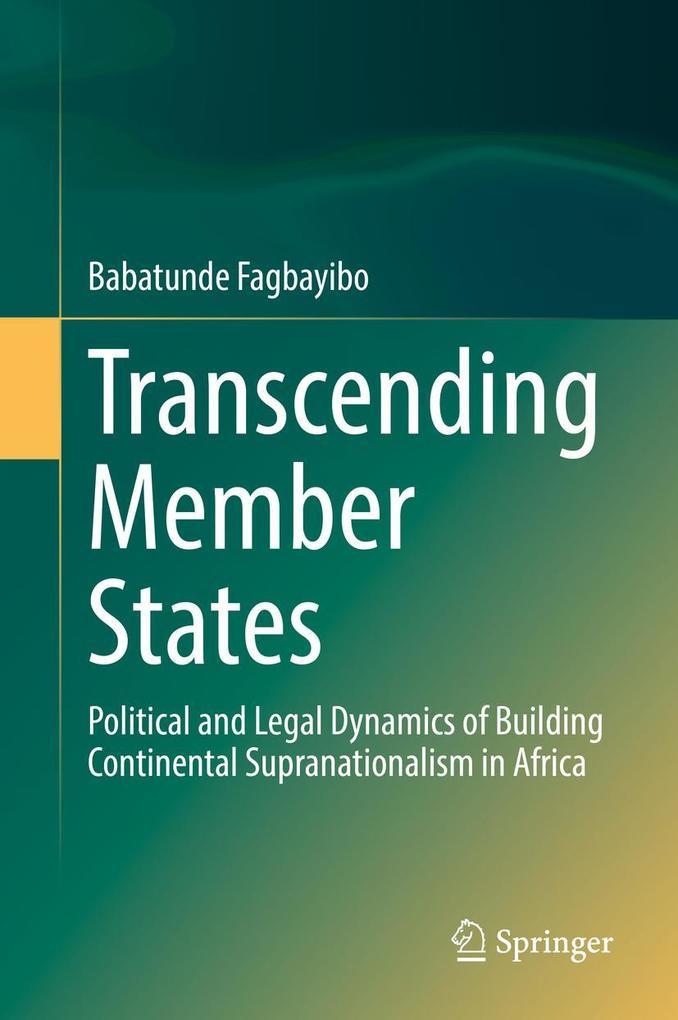 Produktbild: Transcending Member States | Babatunde Fagbayibo