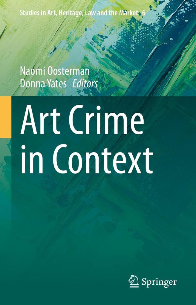 Produktbild: Art Crime in Context