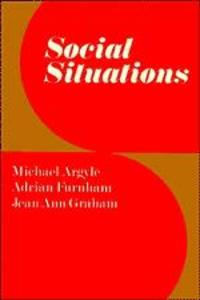 Produktbild: Social Situations | Michael Argyle, Jean A. Graham, Adrian Furnham