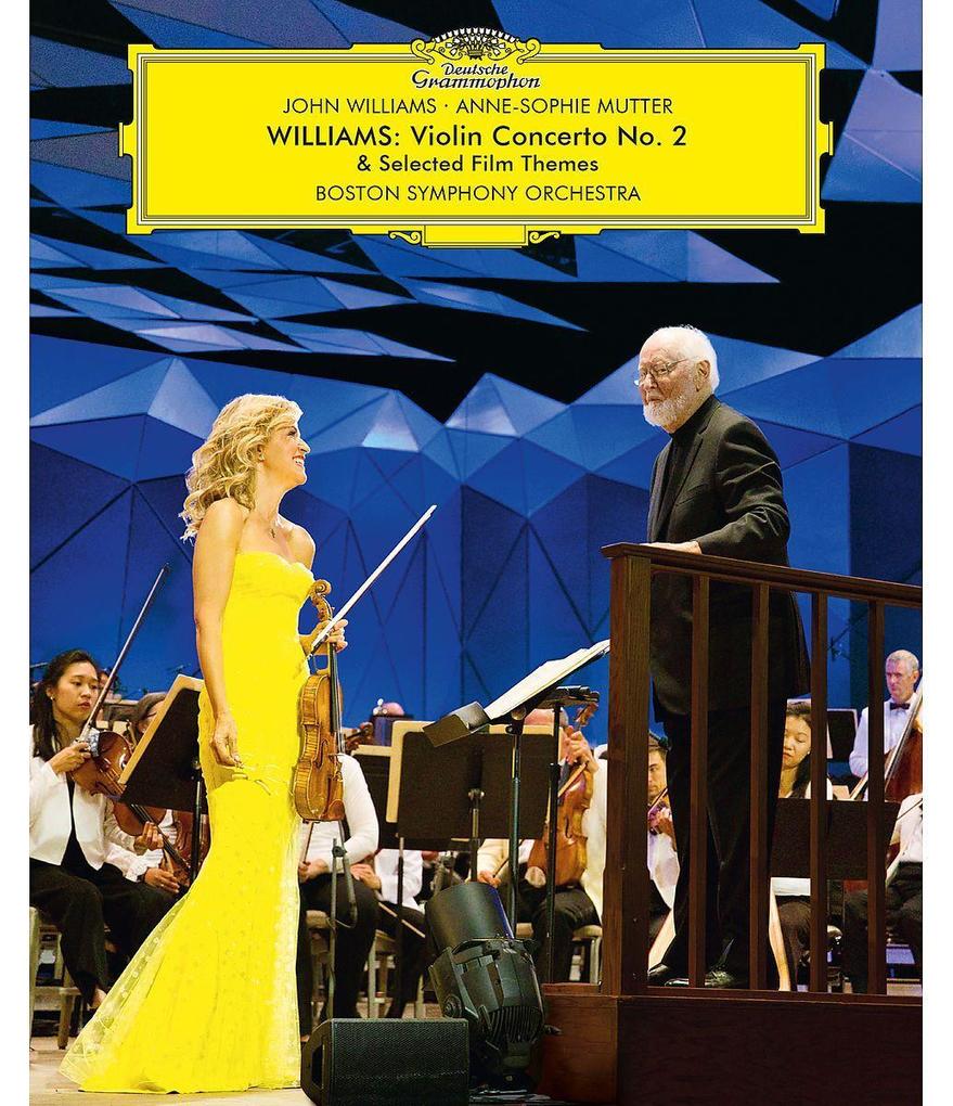 Produktbild: Violin Concerto No. 2 & Selected Film Themes | John/Mutter, Anne-Sophie/BSO Williams, John/Mutter Williams