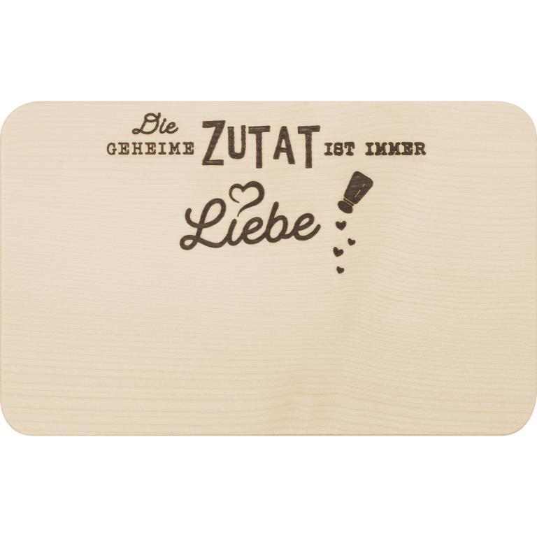 Produktbild: Holzbrettchen Motiv Zutat