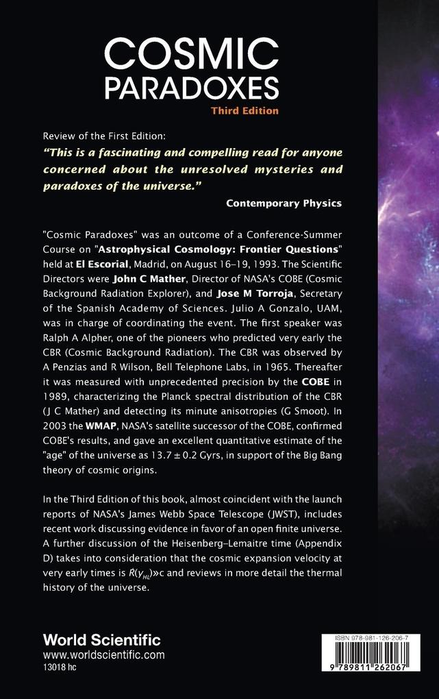 Weitere Ansicht: COSMIC PARADOXES (3RD ED) | Gonzalo Julio A