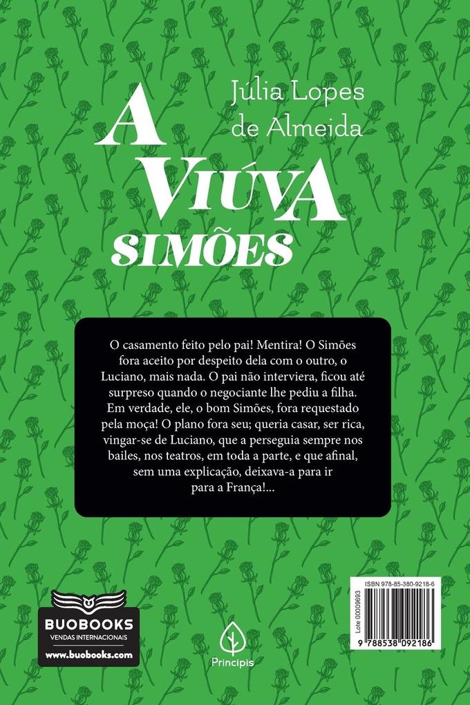 Weitere Ansicht: A viúva Simões | Júlia Lopes de Almeida