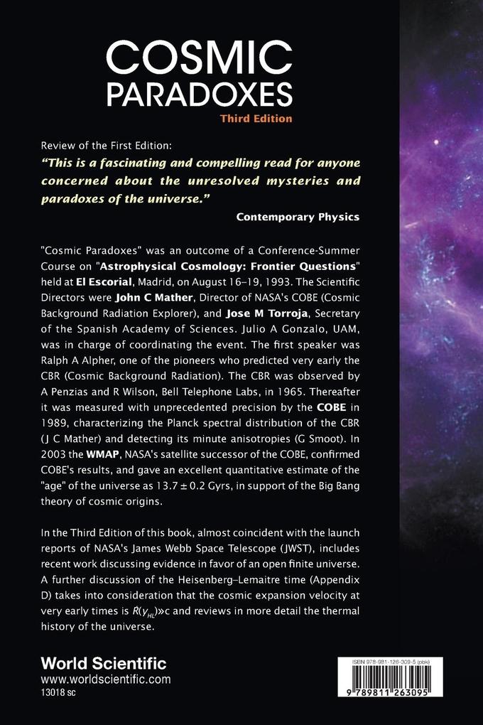 Weitere Ansicht: COSMIC PARADOXES (3RD ED) | Gonzalo Julio A
