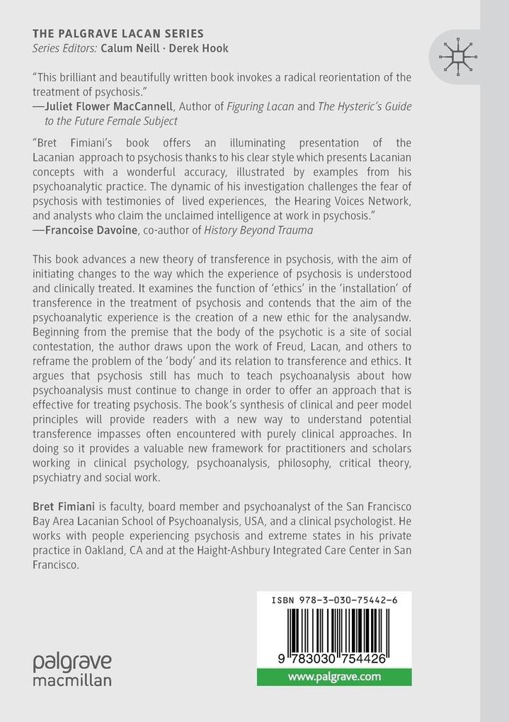 Weitere Ansicht: Psychosis and Extreme States | Bret Fimiani