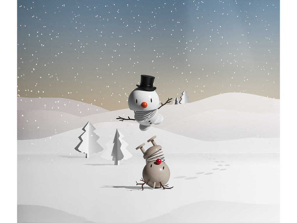 Weitere Ansicht: Hoptimist Snowman S White