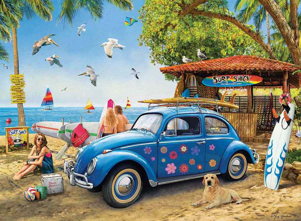Weitere Ansicht: VW Surf Shack 1000pc