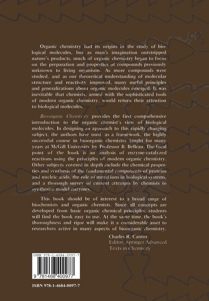Weitere Ansicht: Bioorganic Chemistry | H. Dugas, C. Penney