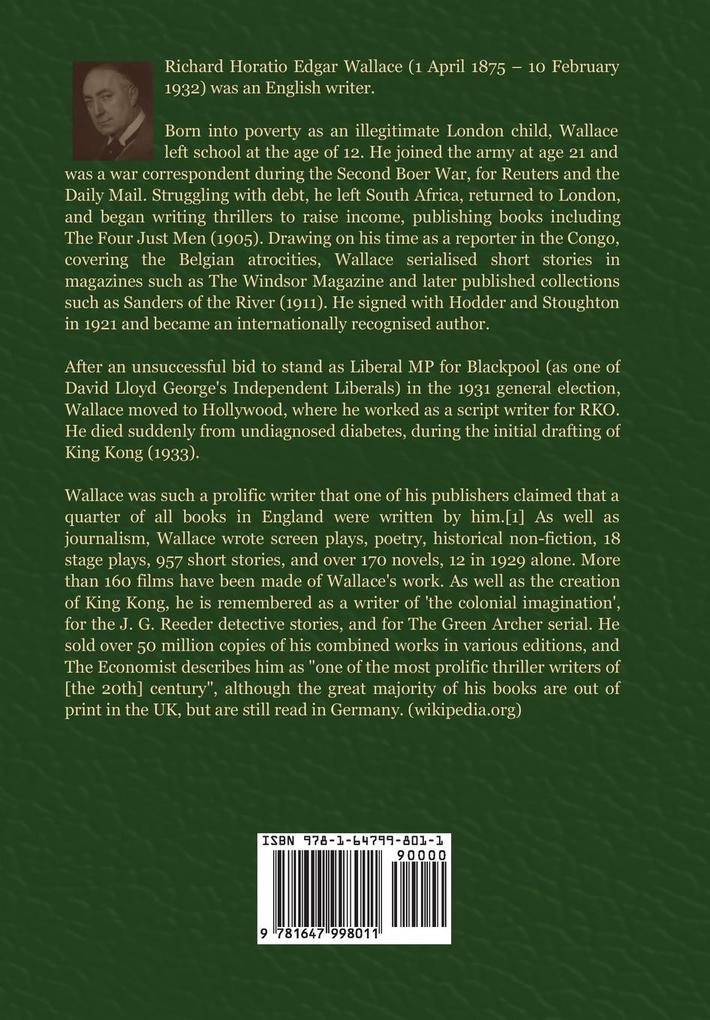 Weitere Ansicht: Sandi, the King-maker | Edgar Wallace