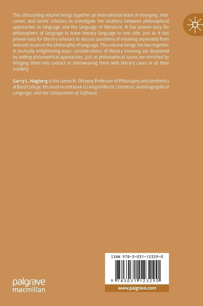 Weitere Ansicht: Literature and its Language