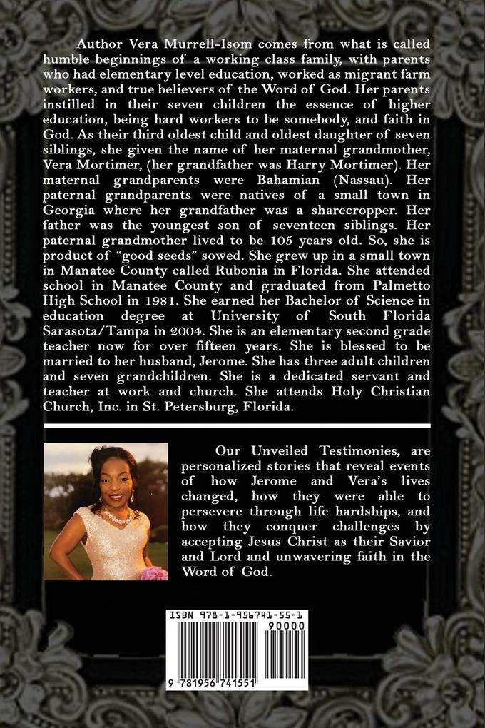 Weitere Ansicht: Our Unveiled Testimonies & Books | Vera Murrell Isom