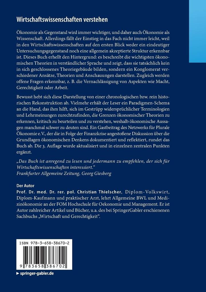 Weitere Ansicht: Wirtschaftswissenschaften verstehen | Christian Thielscher
