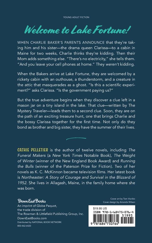 Weitere Ansicht: The Mystery Traveler at Lake Fortune | Cathie Pelletier