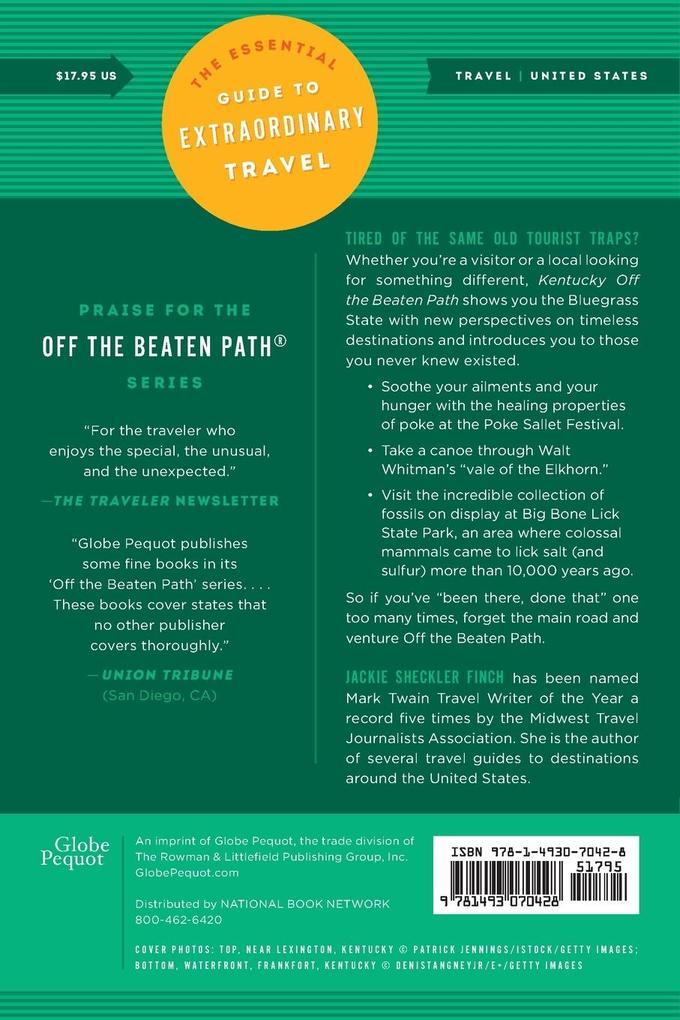 Weitere Ansicht: Kentucky Off the Beaten Path® | Jackie Sheckler Finch