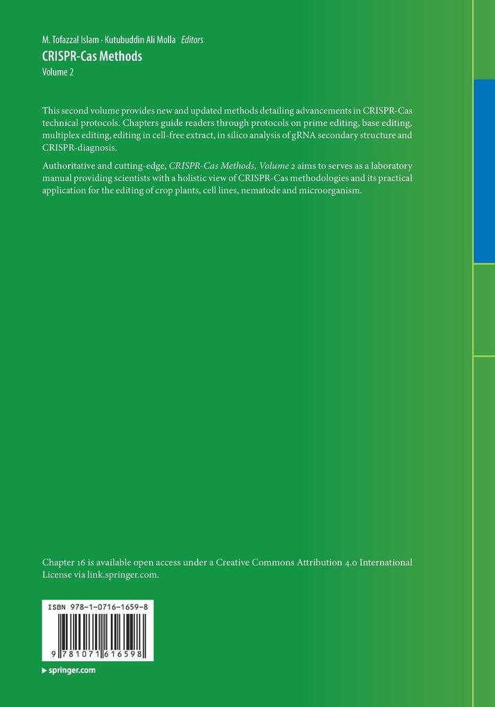 Weitere Ansicht: CRISPR-Cas Methods