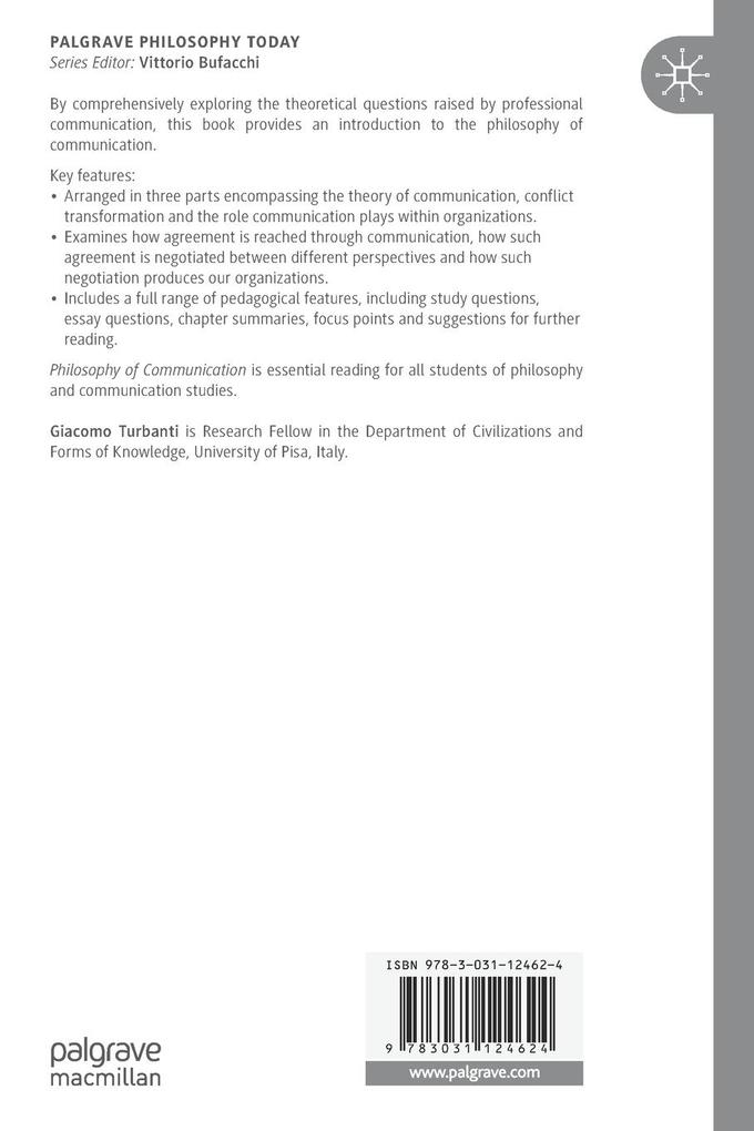 Weitere Ansicht: Philosophy of Communication | Giacomo Turbanti