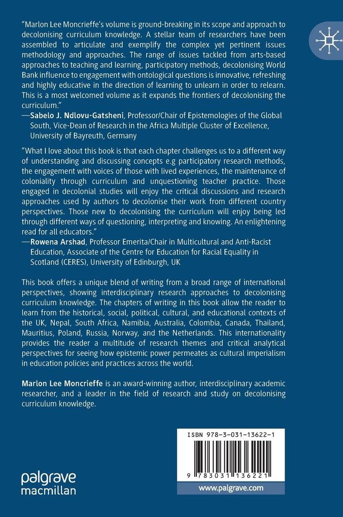 Weitere Ansicht: Decolonising Curriculum Knowledge
