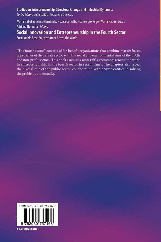 Weitere Ansicht: Social Innovation and Entrepreneurship in the Fourth Sector