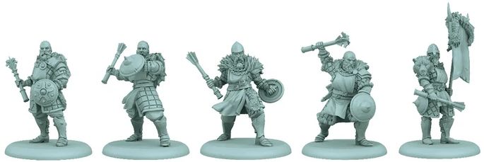 Weitere Ansicht: CMON - Song of Ice & Fire - Mormont Bruisers - Schläger von Haus Mormont | Eric M. Lang, Michael Shinall