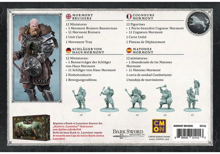 Weitere Ansicht: CMON - Song of Ice & Fire - Mormont Bruisers - Schläger von Haus Mormont | Eric M. Lang, Michael Shinall