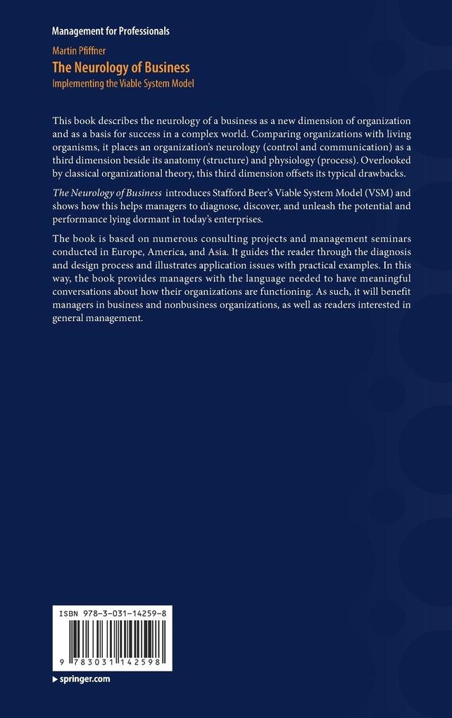 Weitere Ansicht: The Neurology of Business | Martin Pfiffner