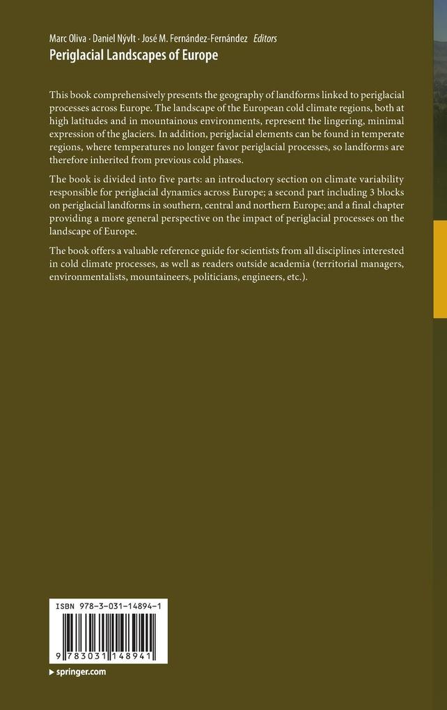 Weitere Ansicht: Periglacial Landscapes of Europe