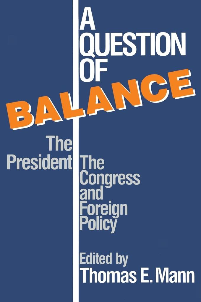 Produktbild: Question of Balance | Thomas Mann