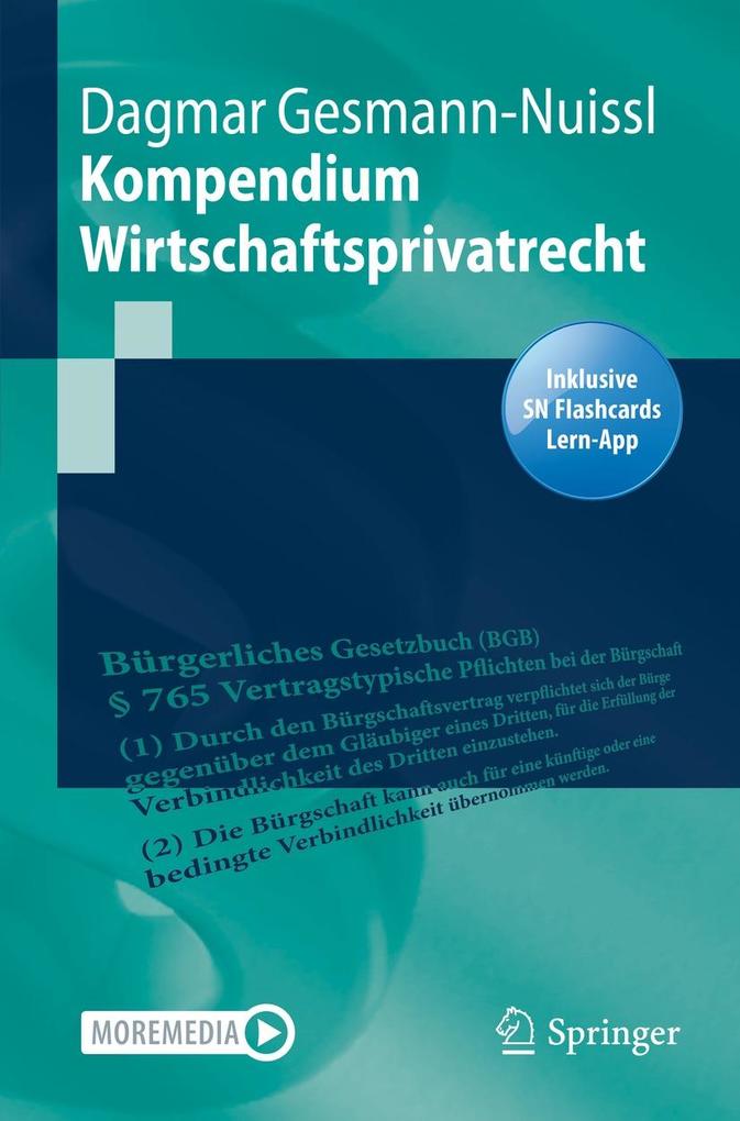 Produktbild: Kompendium Wirtschaftsprivatrecht | Dagmar Gesmann-Nuissl