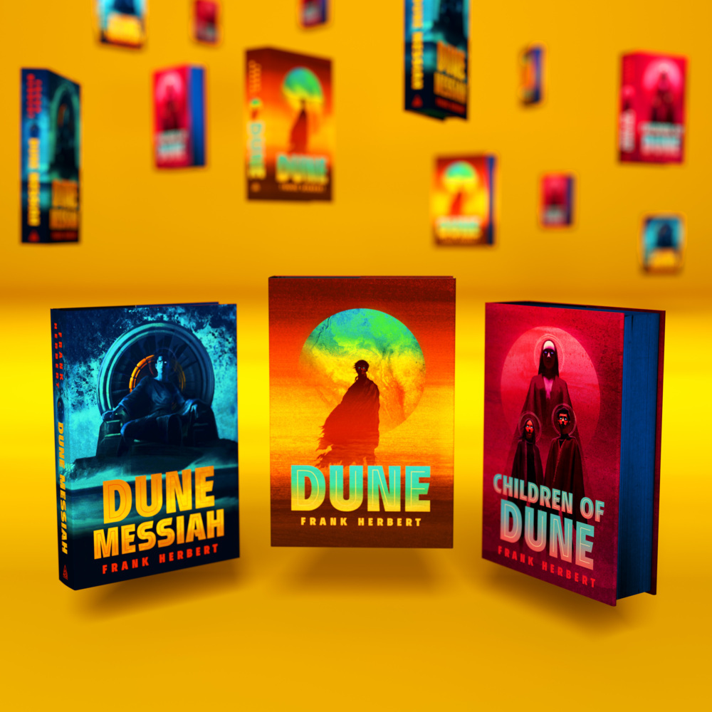 Weitere Ansicht: Frank Herbert's Dune Saga 3-Book Deluxe Hardcover Boxed Set | Frank Herbert