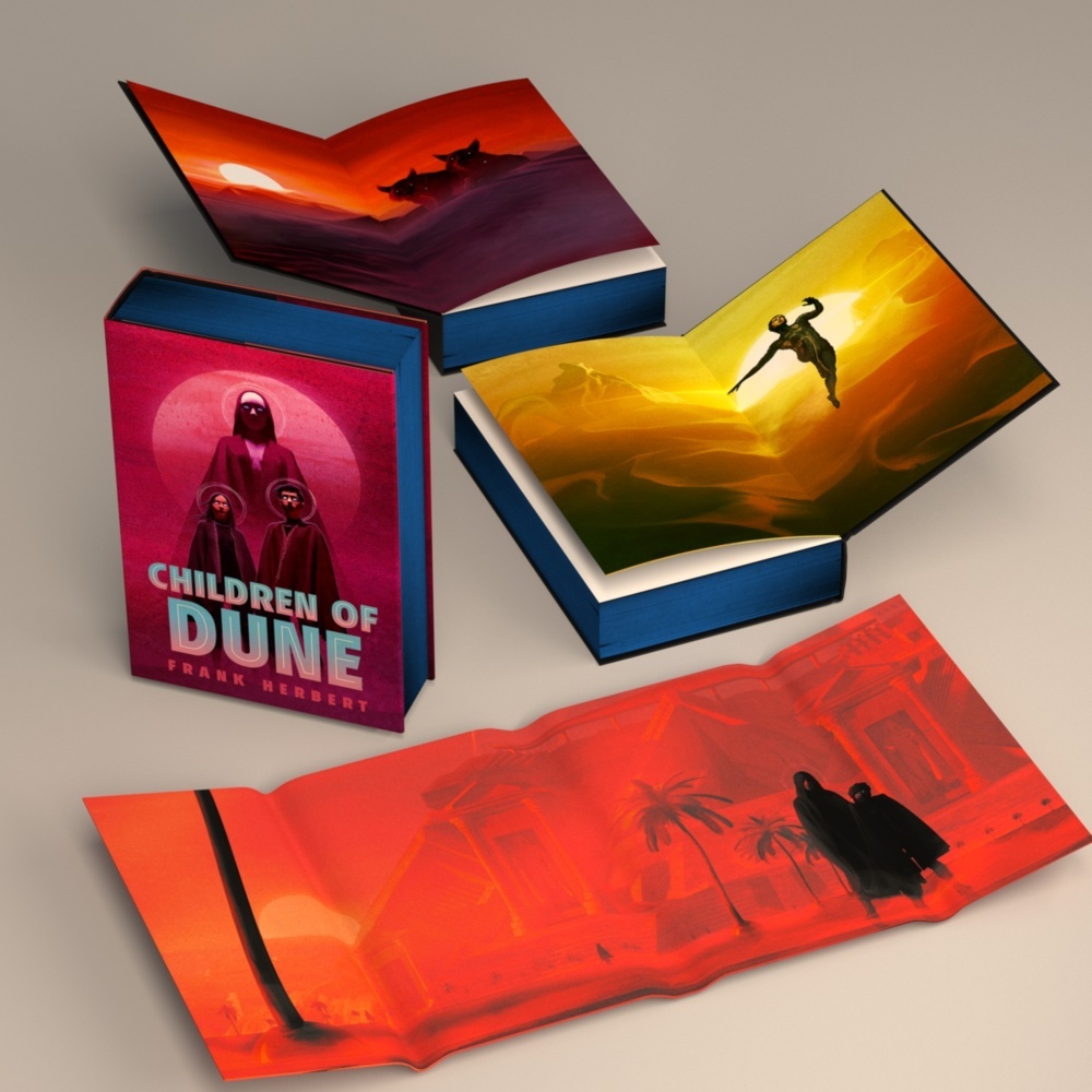 Weitere Ansicht: Frank Herbert's Dune Saga 3-Book Deluxe Hardcover Boxed Set | Frank Herbert