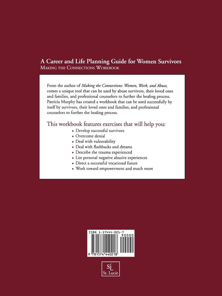 Weitere Ansicht: A Career and Life Planning Guide for Women Survivors | Patricia Murphy