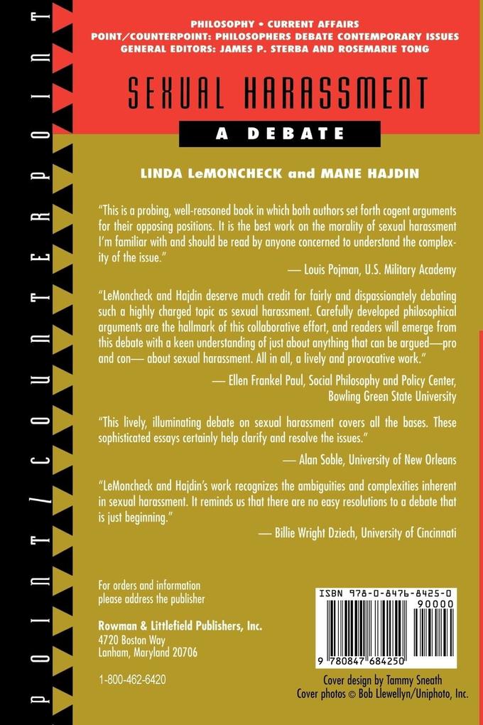 Weitere Ansicht: Sexual Harassment | Linda Lemoncheck, Mane Hajdin