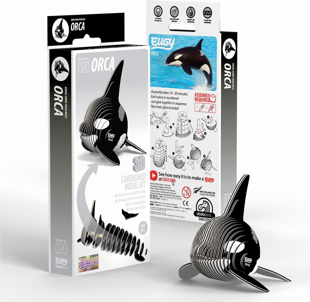 Produktbild: EUGY - 3D Bastelset Orka