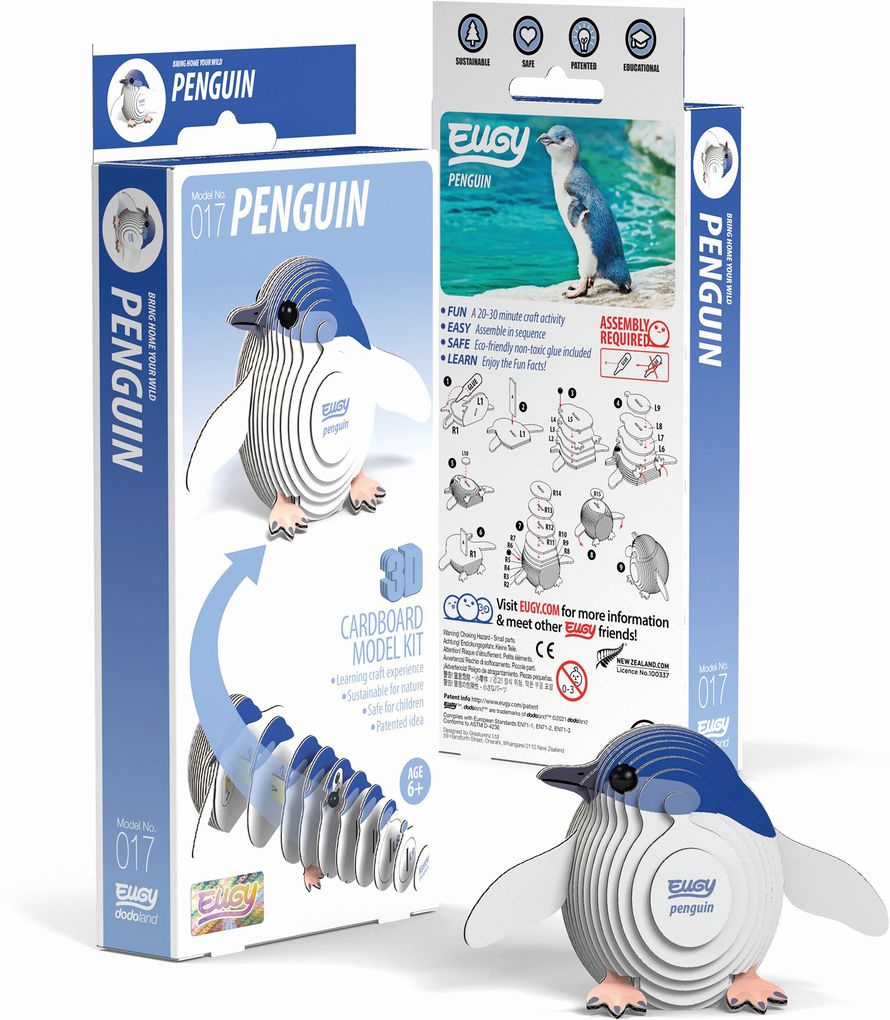 Produktbild: Eugy - 3D Bastelset Pinguin
