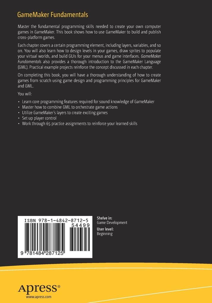 Weitere Ansicht: Gamemaker Fundamentals | Ben Tyers